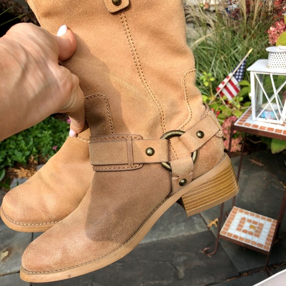 Jessica Simpson Tan Suede Boots - Picture 8 of 13